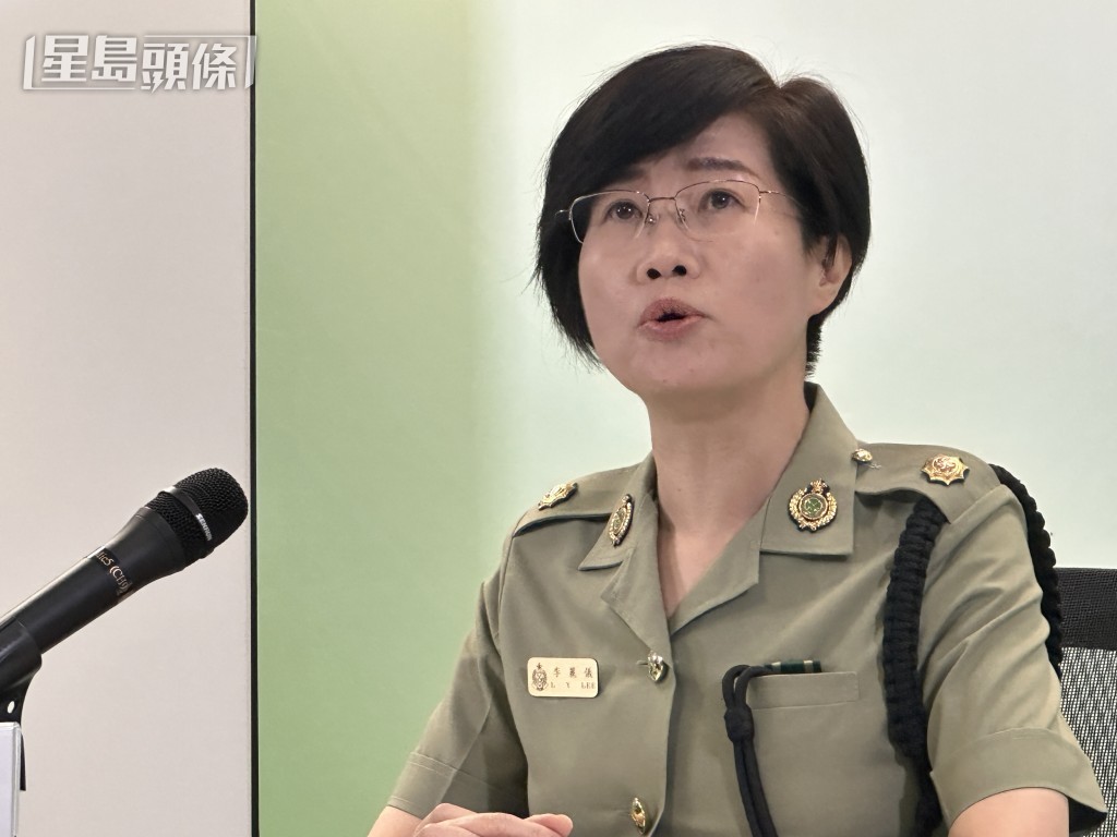 香港海關陸路邊境口岸科副總指揮官李麗儀。