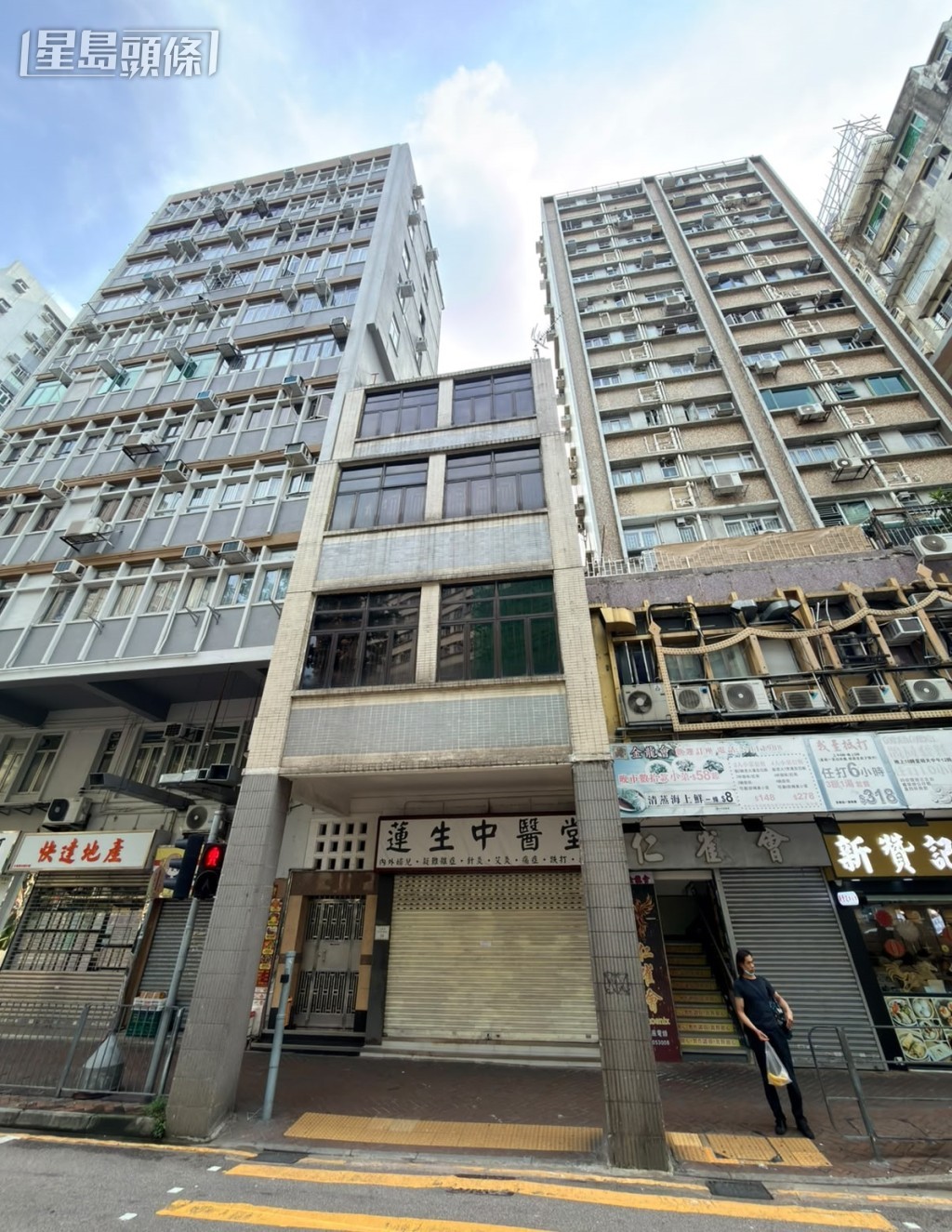 事發於大埔道54號。梁國峰攝