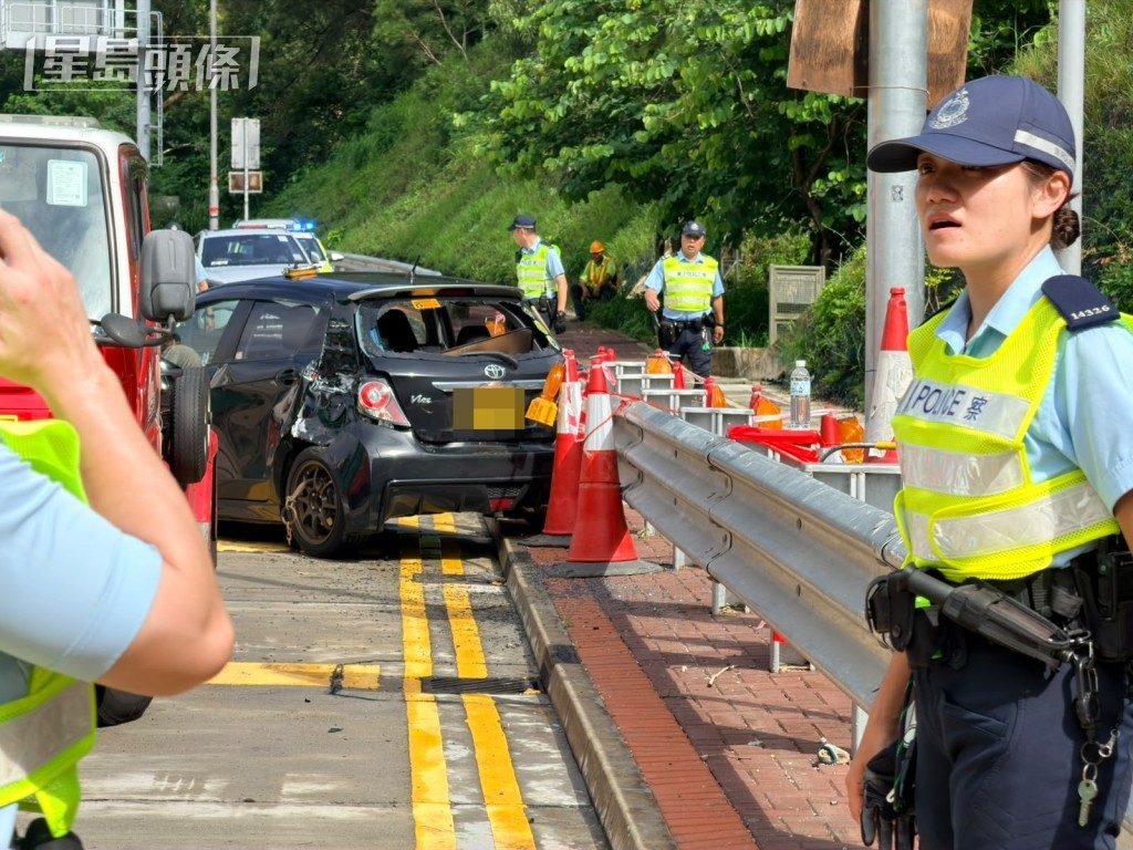 警方在場調查意外原因。