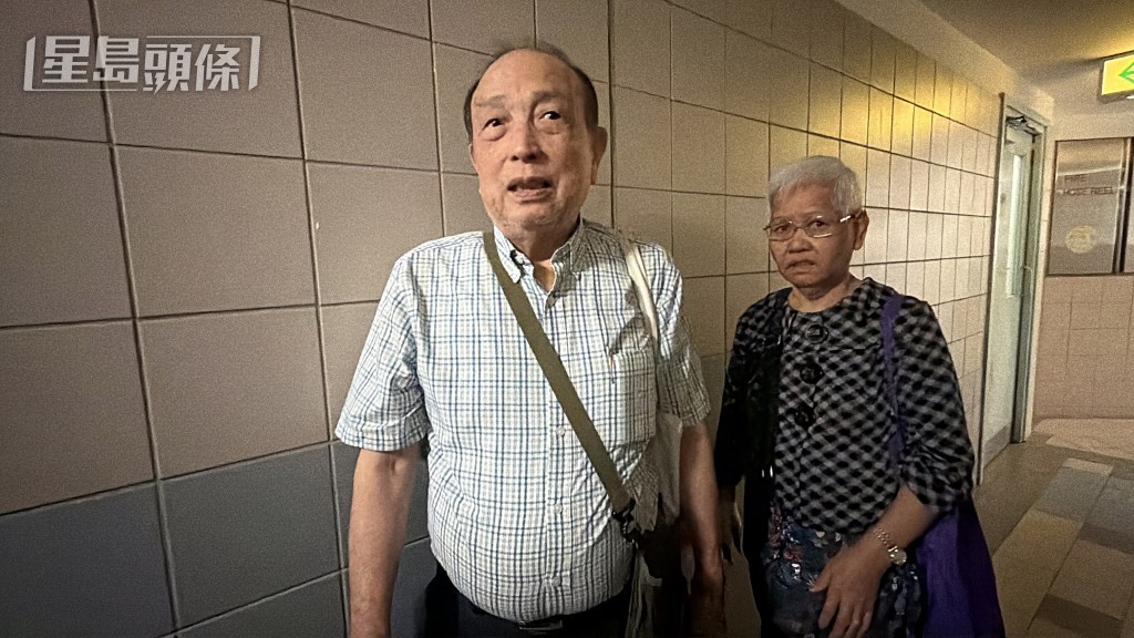 鄰居尹伯表示,平日遇見兩死者,都會打招呼。梁國峰攝 鄰居尹伯表示,平日遇見兩死者,都會打招呼。梁國峰攝