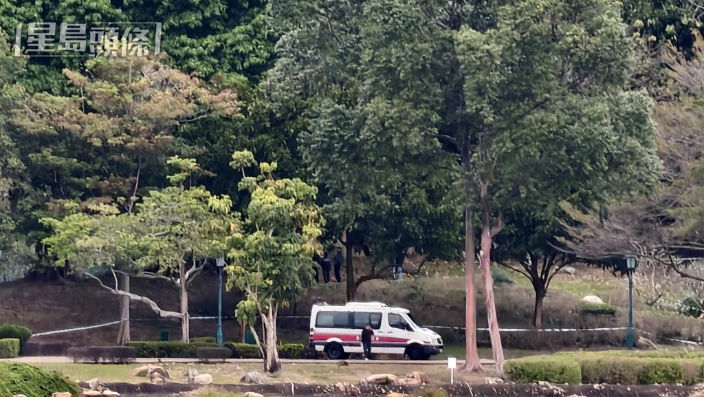 警方封鎖現場進行調查。徐裕民攝