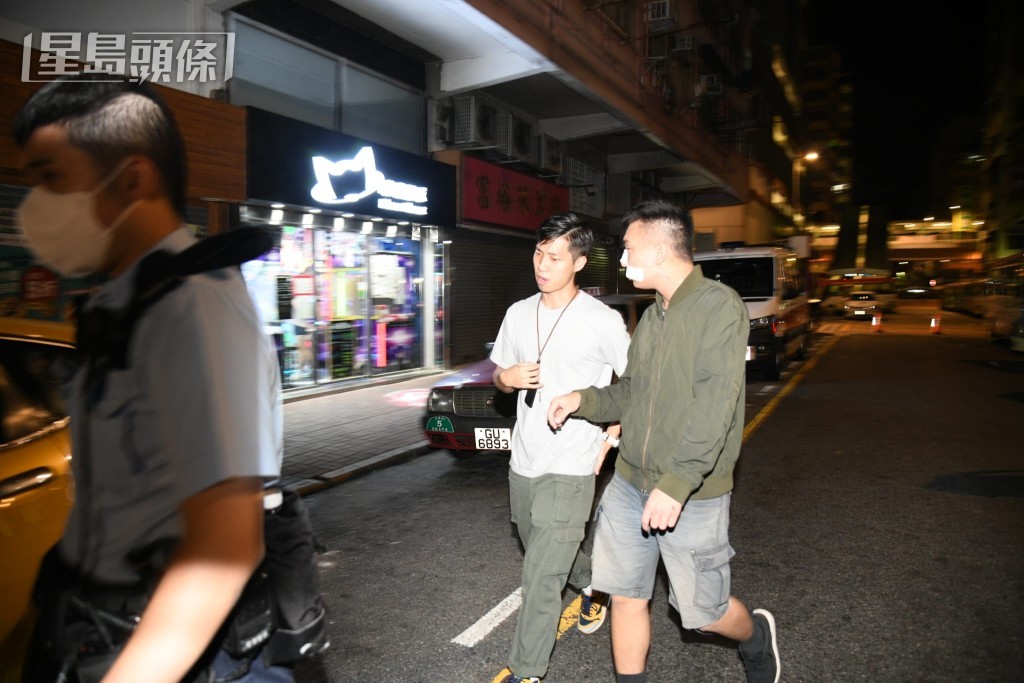 被劫司機的面部受傷。黎志偉攝 被劫司機的面部受傷。黎志偉攝