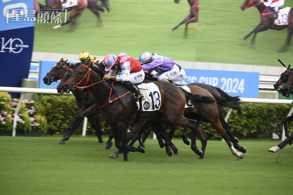 「人和家盛」力爭跨季三連捷，有力為張明敏帶來另一場頭馬喜悅。