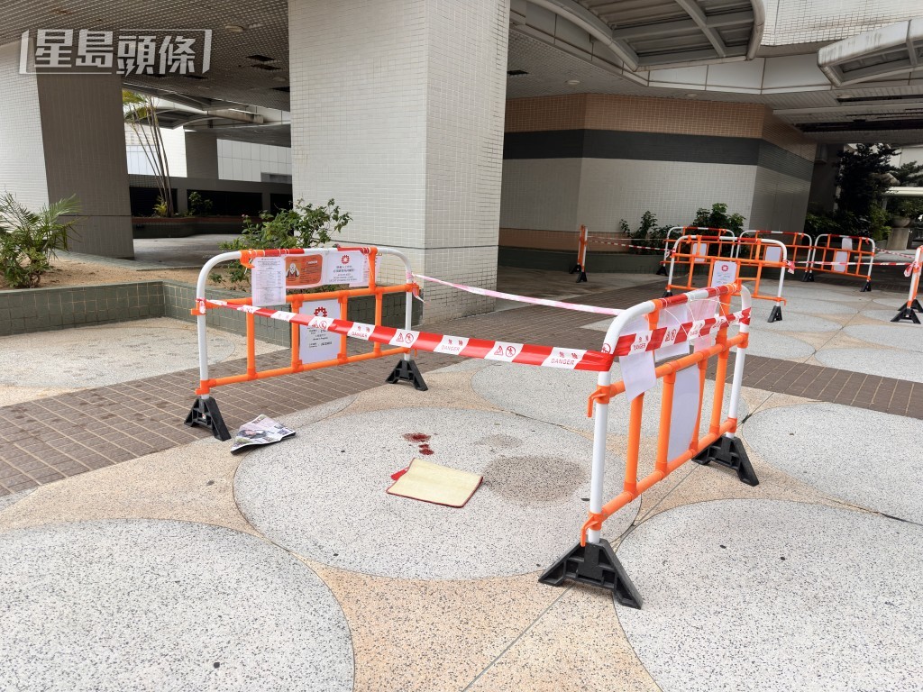 涉事範圍被圍封。梁國峰攝 涉事範圍被圍封。梁國峰攝