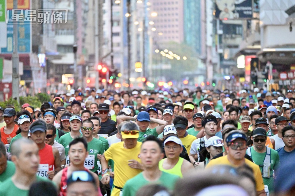 渣馬參加人數近年不斷上升。資料圖片 渣馬參加人數近年不斷上升。資料圖片