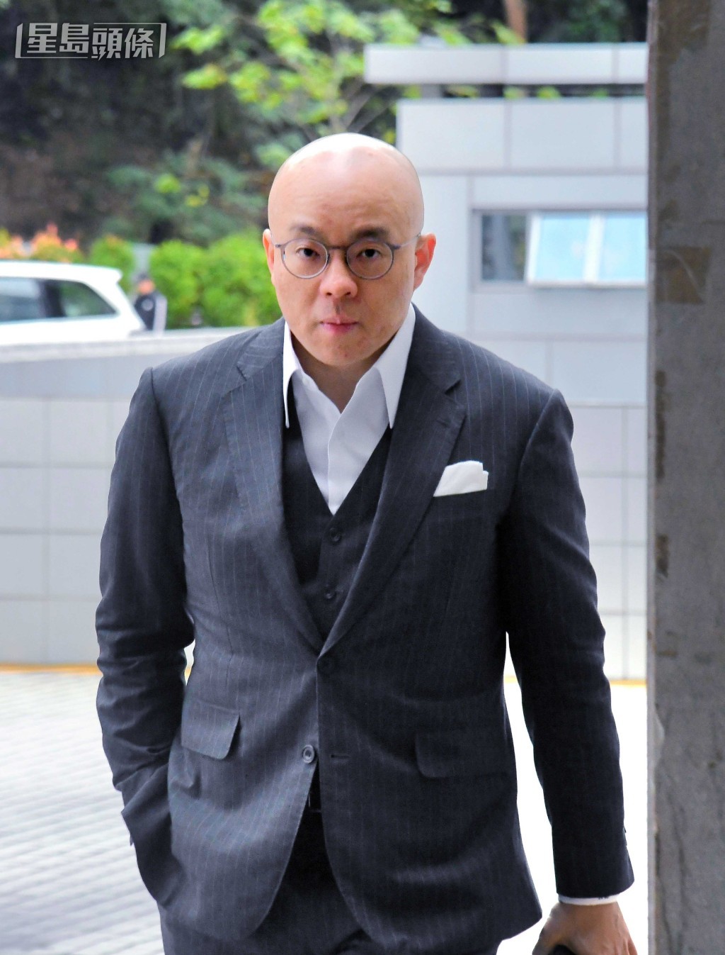 原告張韋怡（Gogo）的代表大律師林嘉仁。何健勇攝