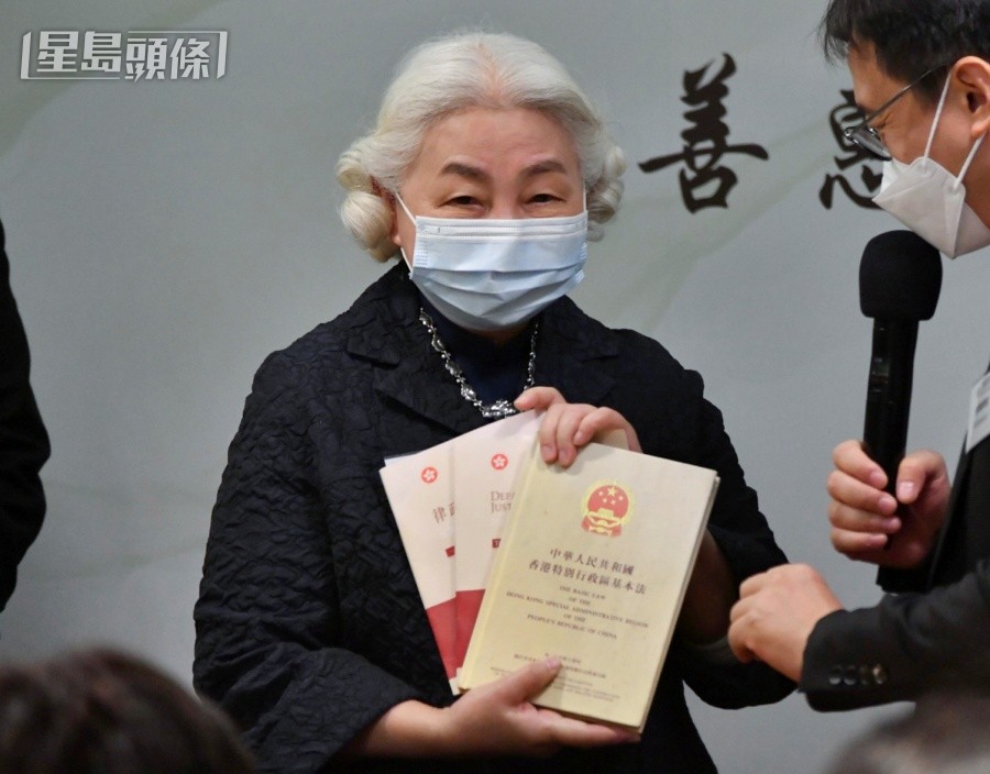 梁愛詩指若將「公眾利益」定義寫得太闊，可能會被人利用鑽空子。資料圖片
