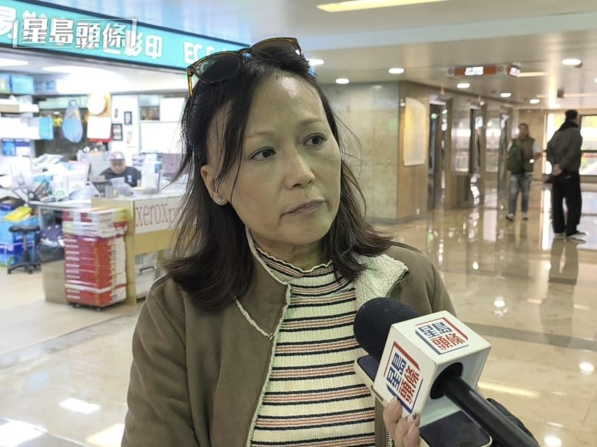 曹女士指上月取籌過程相當困難，「完全攞唔到位」。曹露尹攝