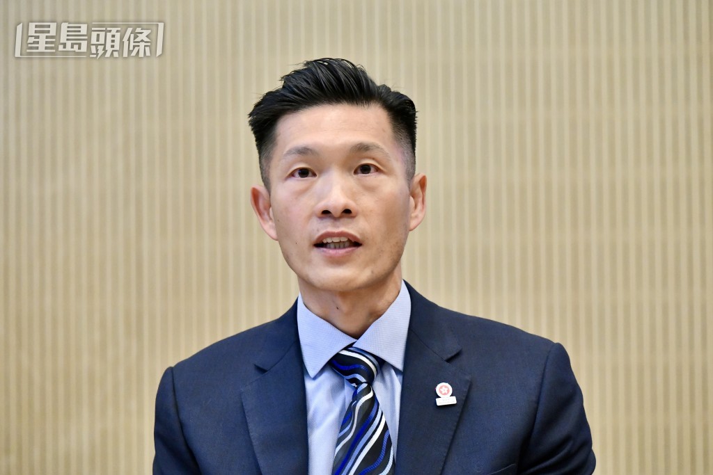 保安局政府保安事務主任黃國基。 保安局政府保安事務主任黃國基。