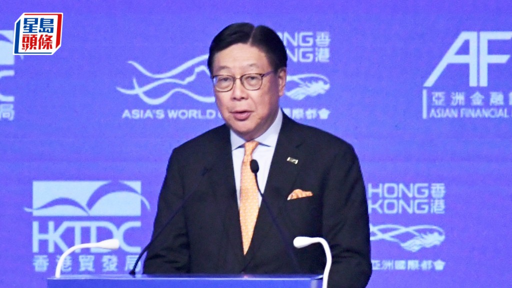 馬時亨表示中東局勢不穩應轉危為機,，吸引更多資金和人才來港。資料圖片