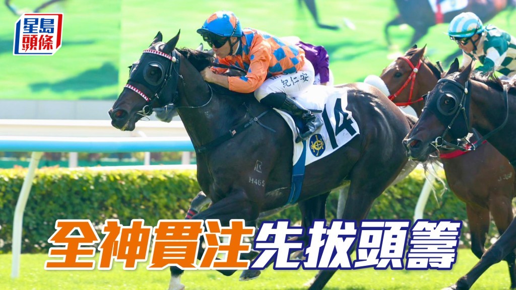 「全神贯注」先拔头筹