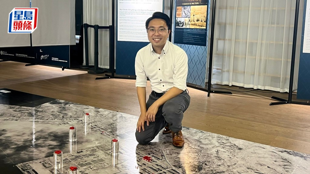 浸大歷史系系主任鄺智文指出，盟軍於二戰時期的航空攝影，是為了偵察與評估空襲效果而拍攝的。 佘丹薇攝