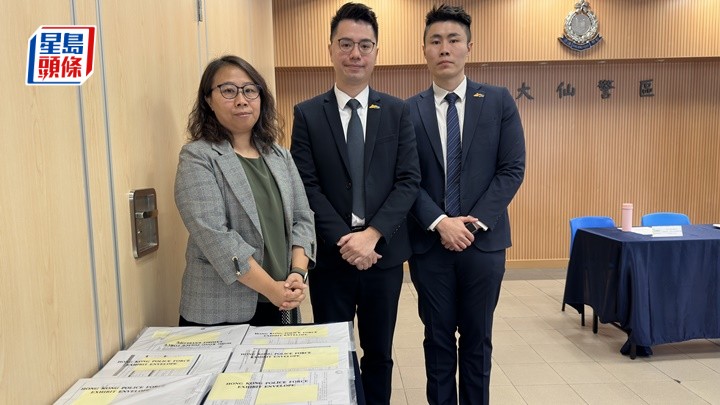 警方交代光影行動細節。梁國峰攝