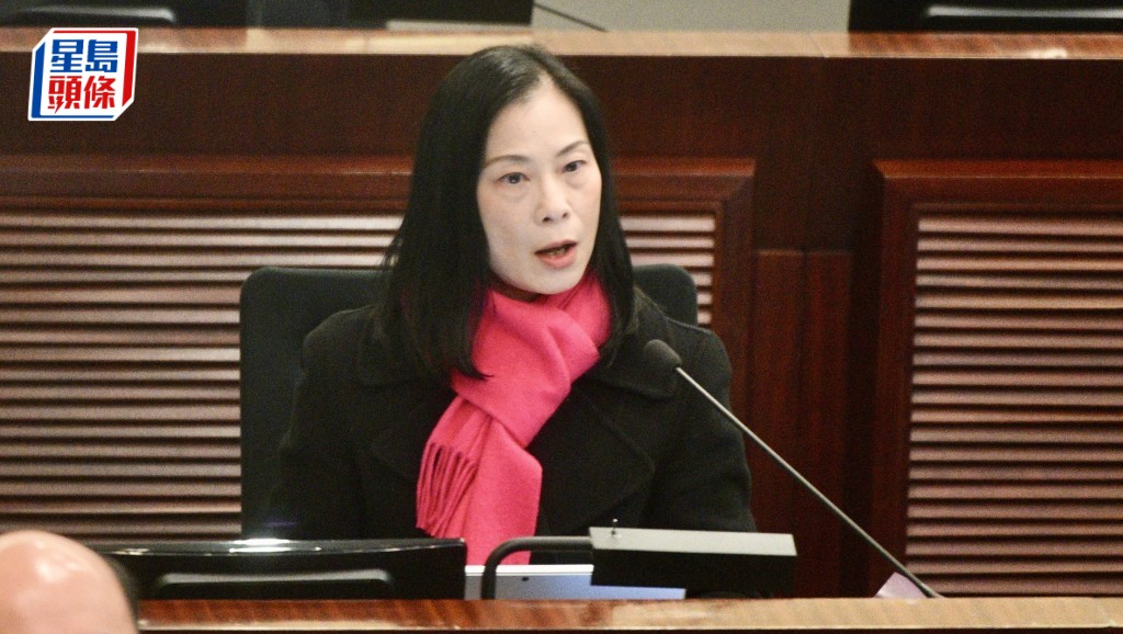 陳曼琪表示，維護國安有法律漏洞，立法有助建設安全營商環境。盧江球攝