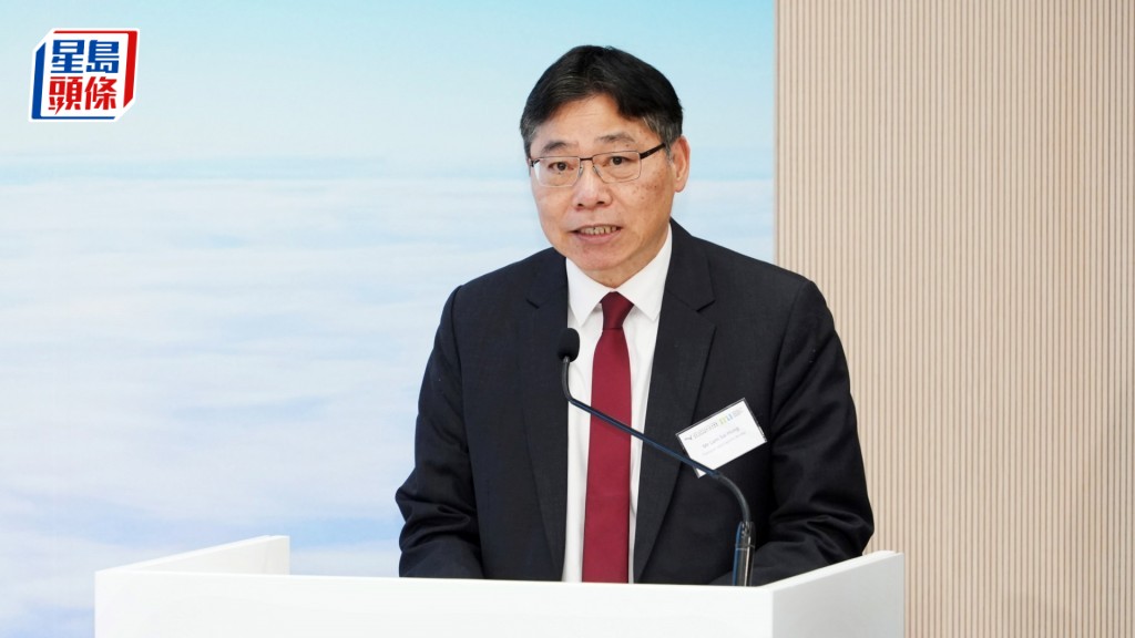 林世雄表示,會繼續與業界同心協力,推動香港綠色航運和綠色港口發展。資料圖片