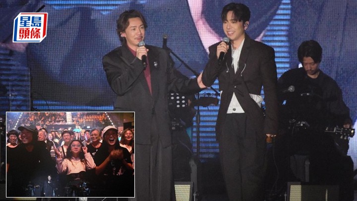 張繼聰個唱群星捧場 被Edan封為「樂壇社工」爆和姜濤傾心事  兒子夾埋謝安琪玩突襲送驚喜。
