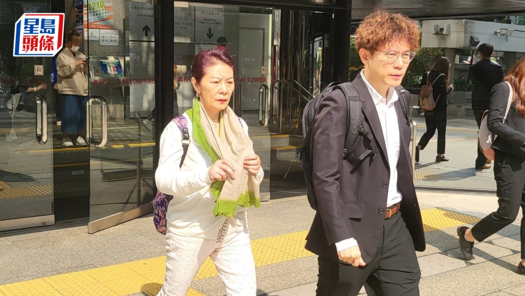 两被告张宝灵（左）和胡志安（右）被指擅取天寿堂祖传秘方，再于网上售卖已停产禁售的「海狗鞭健肾丸」。王仁昌摄