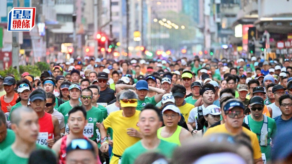 一年一度的香港盛事渣打馬拉松昨日圓滿結束。資料圖片