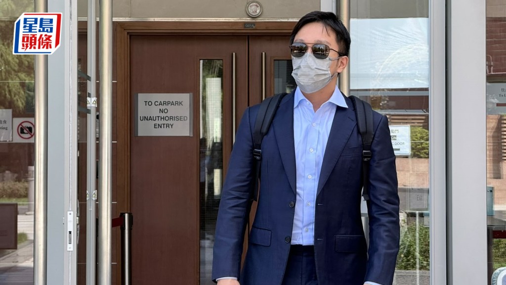 吳百恒被指於公眾場所露械，經審訊後獲裁定兩罪不成立。雷璟怡攝