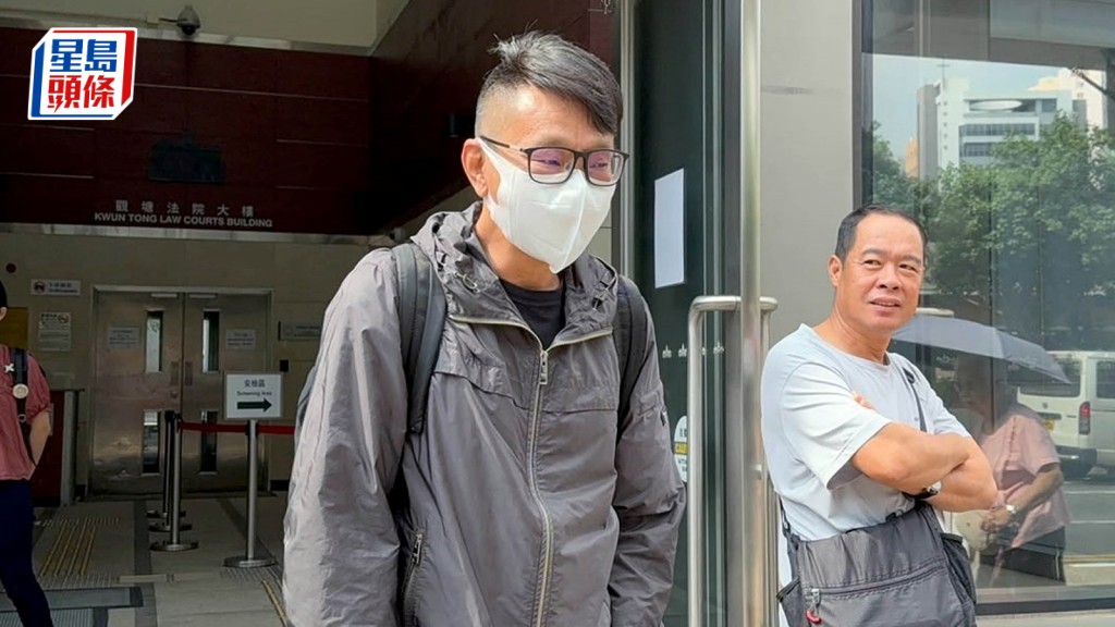陈智行（口罩）申请押后待聘律师获裁判官批准，惟明言「最后机会」。雷璟怡摄