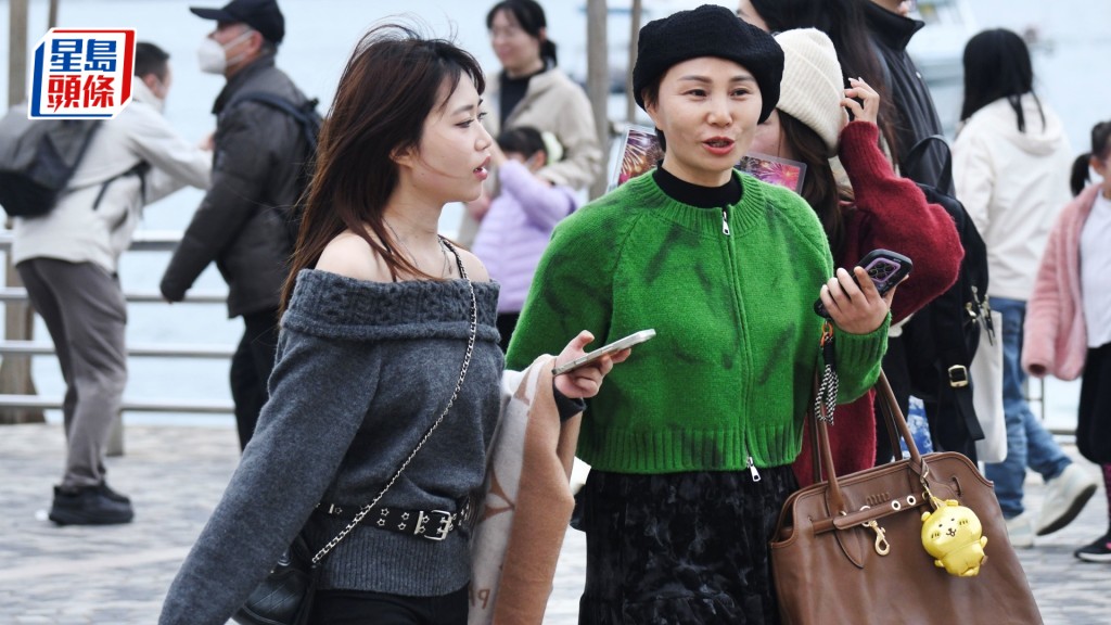 受強烈東北季候風影響，今日本港天氣顯著轉涼。資料圖片