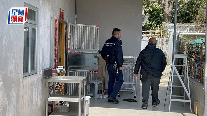 布心排村發生爆竊案。楊偉亨攝