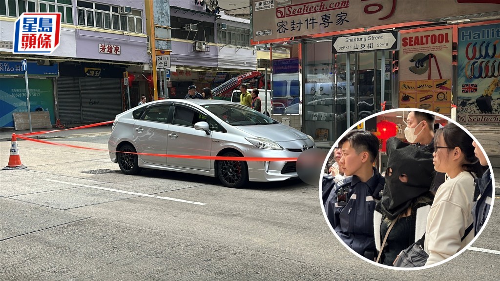 女司機將其中一包毒品扔在坑渠。劉漢權攝
