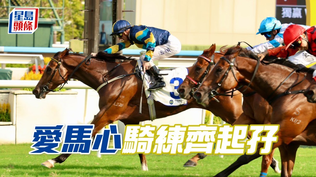 「愛馬心」騎練齊起孖