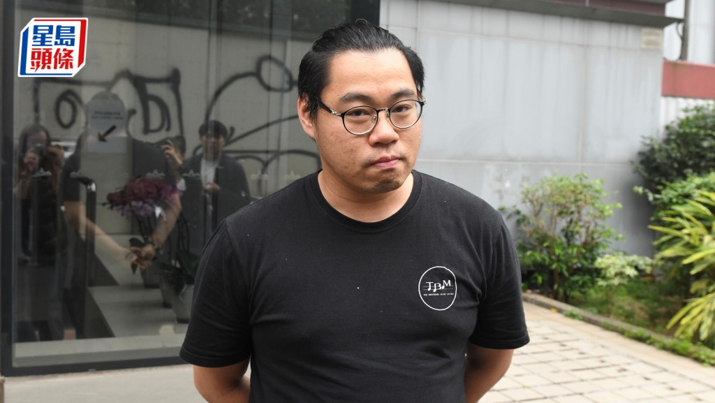 工业伤亡权益会干事刘家乐对裁决感到失望。何君健摄