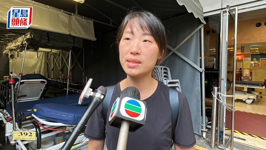 蕭倩文對近年精進建築承辦的建盤接連發生奪命工業意外感到失望和憤怒。資料圖片