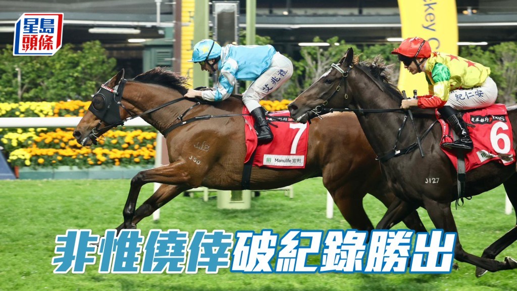 「非惟僥倖」破紀錄勝出