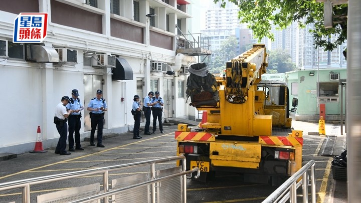 警方在场调查。杨伟亨摄