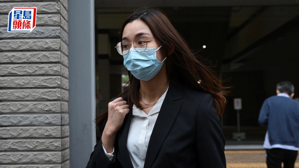 張珮軒醫生今日出庭作供。蘇正謙攝