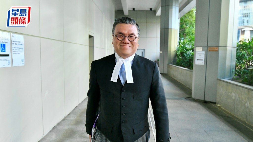 屋宇署署長及承建商註冊事務委員會的代表之一、資深大律師陳浩淇。盧江球攝