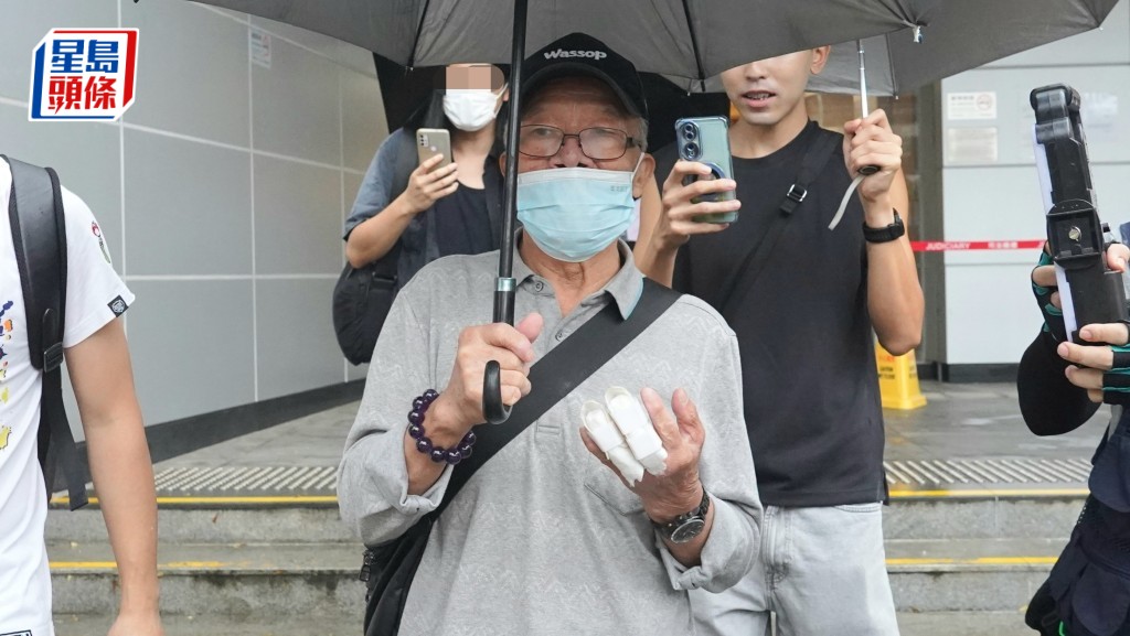 「何伯」何煊今被改控襲擊傷人罪。葉偉豪攝