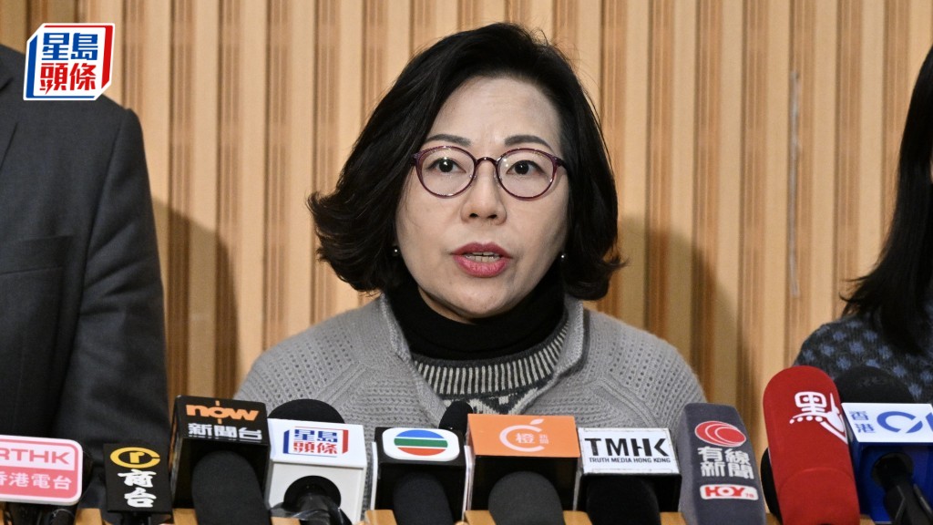 民政及青年事务局局长麦美娟。苏正谦摄