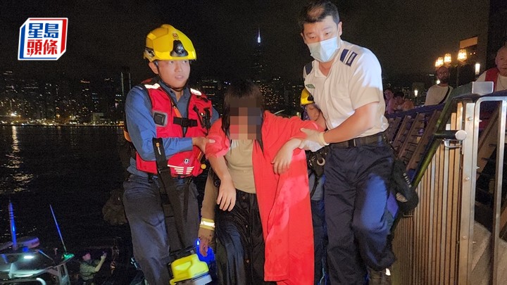 墮海少女獲救送院。黎志偉攝