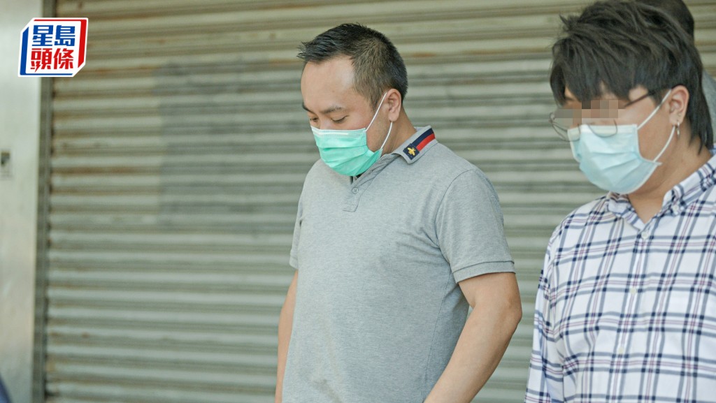 趙俊名（左）承認非法禁錮及勒索罪，判監34個月。資料圖片