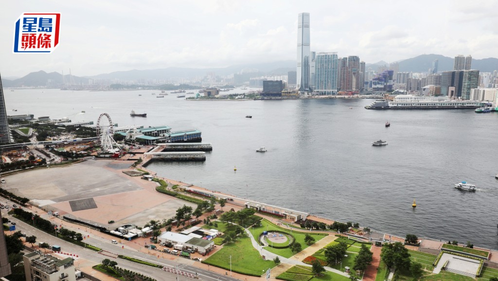 中環海濱活動空間完成新一輪招標，何文堯指反應理想勝預期。資料圖片