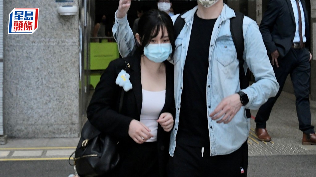 湯嘉欣重審後被裁定暴動罪成，今日判囚34個月。資料圖片