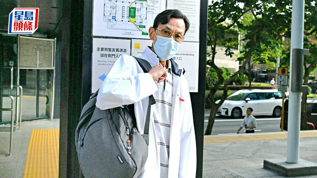 被告何波添涉以大廈翻新工程利潤行賄法團秘書。何健勇攝