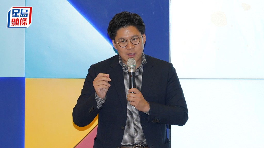 霍啟剛一直支持政府購入巴黎奧運轉播權。(葉偉豪攝)