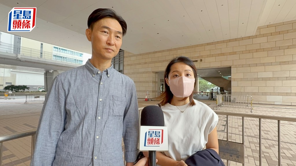 死者遺孀何燕惠稱對裁決早有預料，但對裁判官無作出任何建議感遺憾。雷璟怡攝