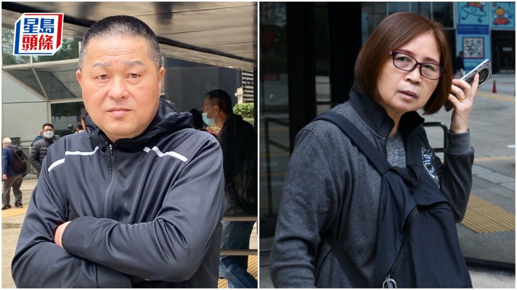 偷運穿山甲鱗案,洪恩典(左)被裁定2罪罪成,黃葱美(右)則罪脫。盧江球攝