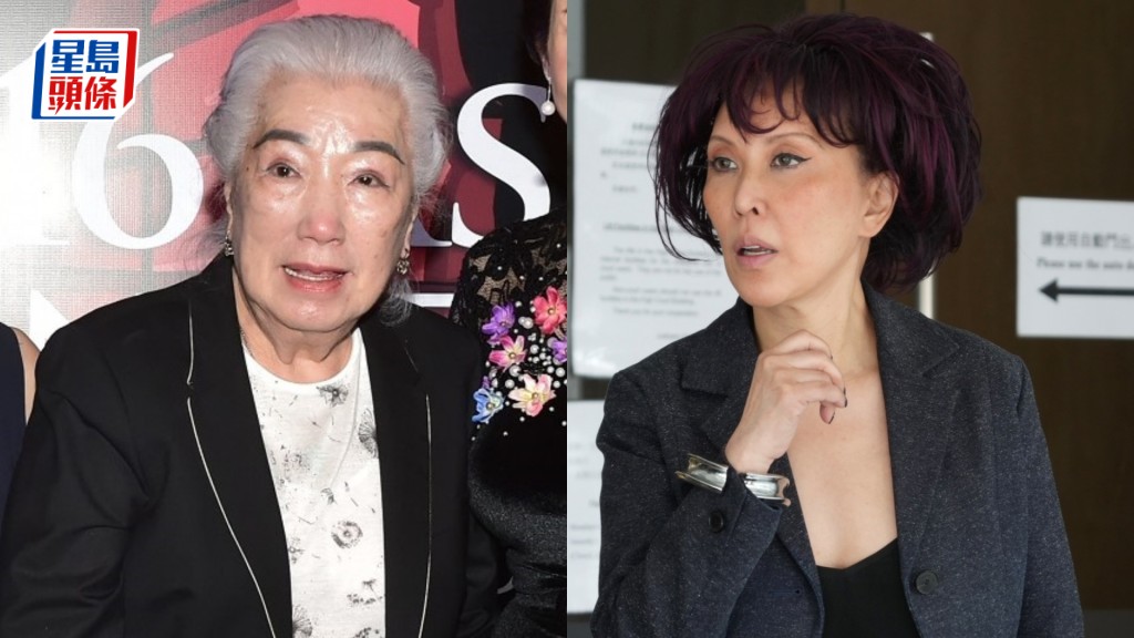 余寶珠(左)要求上訴期間暫緩執行遺囑，林明珠（右)冀委任律師調查分配遺產。資料圖片
