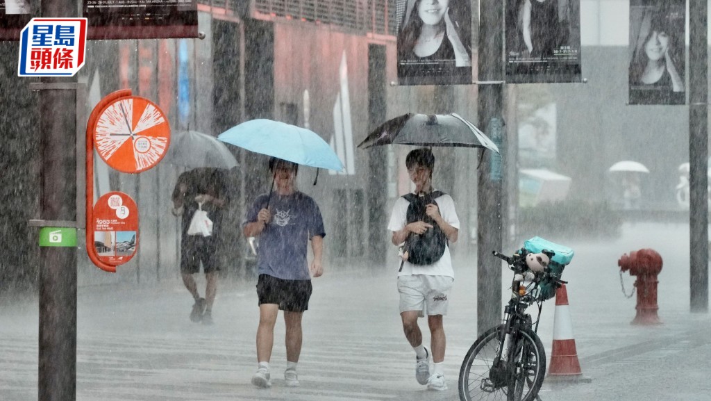本港7月日照122.2小時創歷史新低 雨量達790.3毫米歷來第二多