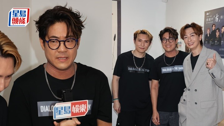 羅啟豪聞梅姐骨灰被盜斥荒謬  劉威煌亂講嘢幸有拍檔救場