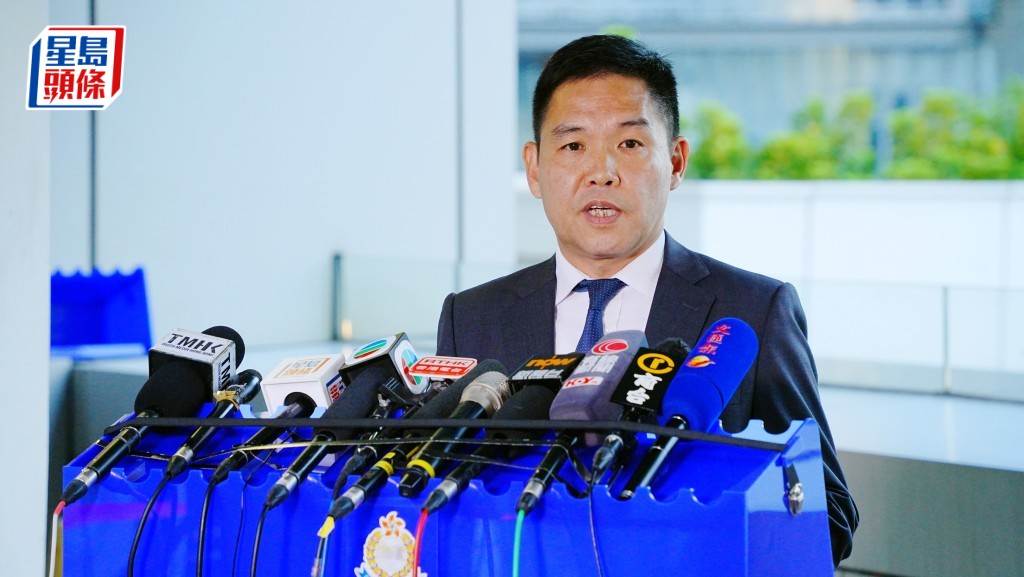 警務處國家安全處警司張伯傑。 汪旭峰攝