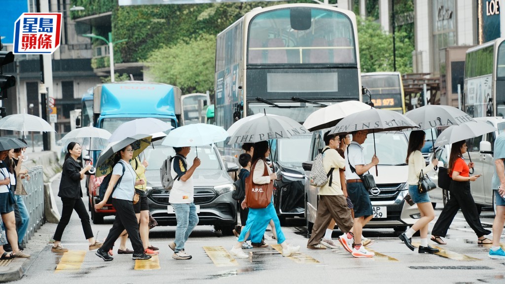 天氣｜受偏東氣流、高空擾動影響及低壓槽影響 天文台料連落10日雨