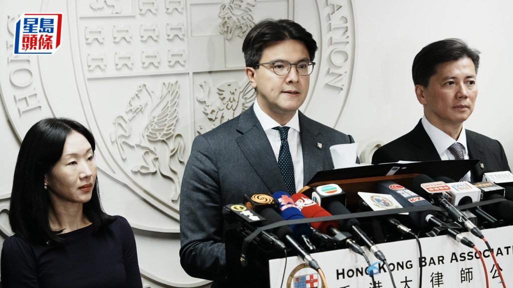 大律師公會換屆  毛樂禮順利連任主席。汪旭峰攝